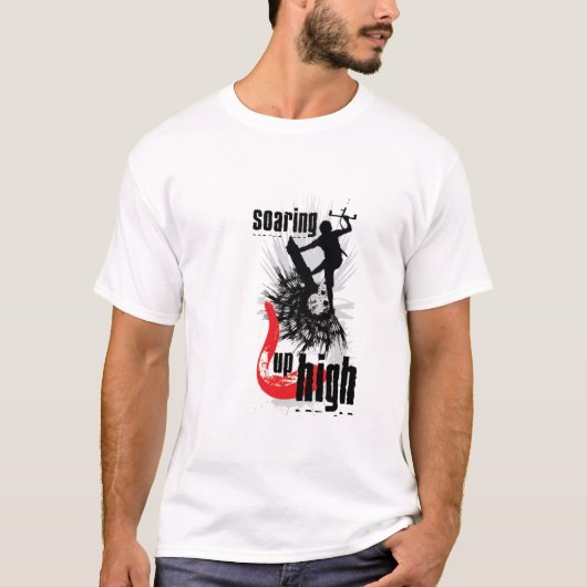 Kiteboardingのティー Tシャツ (正面)