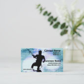 Kiteboardingの名刺 名刺 (スタンド正面)