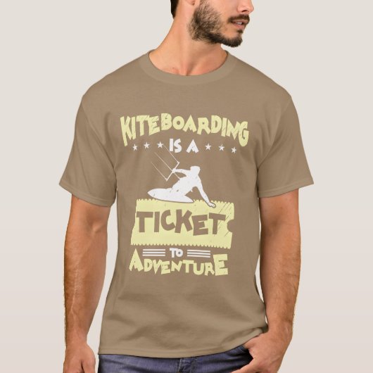 Kiteboarding Adventure Water Sport Enthusiast boy Tシャツ (正面)