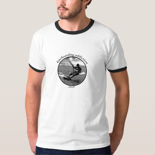 kiteboarding creactions #21 tシャツ (正面)