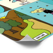 Kiteboarding/kitesurf – なぜkitesurfが好き ポスター (角)