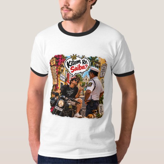 Kitem Re, Saiba? – Susegad Always Tシャツ (正面)