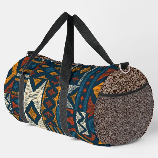 kitenge chitenge Africa sport bag ダッフルバッグ (右コーナー)