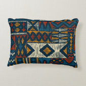Kitenge chitenge Pattern Africa アクセントクッション (裏面)