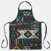 Kitenge chitenge Pattern Africa エプロン (正面)
