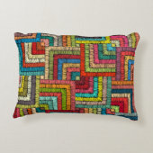 Kitenge Pattern Home Decor pillow アクセントクッション (裏面)