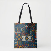 Kitengue Ankara chitenge Pattern Africa トートバッグ (正面)