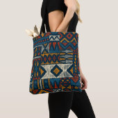 Kitengue Ankara chitenge Pattern Africa トートバッグ (クローズアップ)