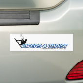 Kiters4Christ バンパーステッカー (車上)