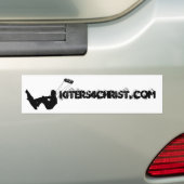 Kiters4Christ.com バンパーステッカー (車上)