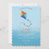 Kites in the Sky招待状 カラフル: 招待状 (正面)