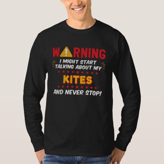 Kites  Joke Graphic Tシャツ (正面)
