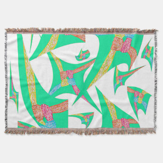 Kites of Connection Throw Blanket スローブランケット