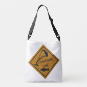 Kitesurfのバッグ クロスボディバッグ (裏面)