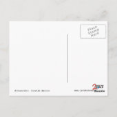 Kitesurferの郵便はがき ポストカード (裏面)