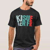 Kitesurfer Retro  Kitesurfing & Kiteboarding Tシャツ (正面)