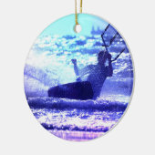 Kitesurfingのオーナメント セラミックオーナメント (左)
