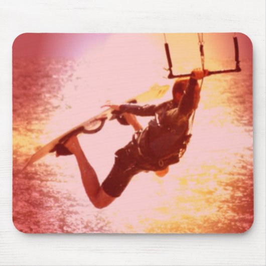 Kitesurfingのグラブのマウスパッド マウスパッド (正面)