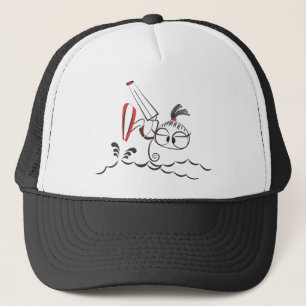 Kitesurfingの人形 キャップ