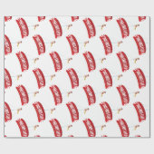 Kitesurfingの人 ラッピングペーパー (フラット)