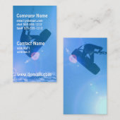 Kitesurfingの空気名刺 名刺 (正面/裏面)