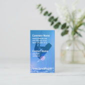 Kitesurfingの空気名刺 名刺 (スタンド正面)