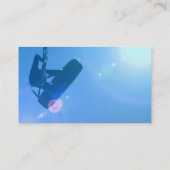 Kitesurfingの空気名刺 名刺 (裏面)