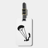 Kitesurfing ラゲッジタグ (正面縦)
