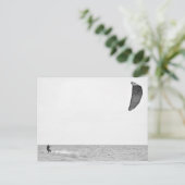 Kitesurfing -郵便はがき ポストカード (スタンド正面)