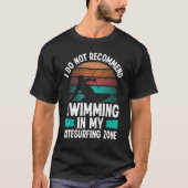 Kitesurfing Humor I do not recommend Kiteboarder K Tシャツ (正面)