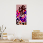 Kitete, Kikongo Bantuチーフアフリカ–1800年代 ポスター (キッチン)