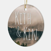 Kith & Kinロゴオーナメント セラミックオーナメント (左)