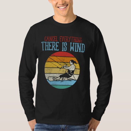 Kithsurfing風のすべてをキャンセル Tシャツ (正面)