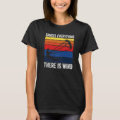 Kithsurfing Cancel Everything There Wind Kitebo Tシャツ (正面)