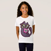KitKat Loves You - アラスカ・キャットカフェ Tシャツ (正面フル)