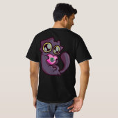 KitKat Loves You - アラスカ・キャットカフェ Tシャツ (裏面フル)