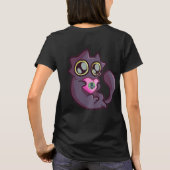 KitKat Loves You - アラスカ・キャットカフェ Tシャツ (裏面)
