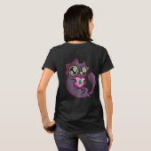 KitKat Loves You - アラスカ・キャットカフェ Tシャツ (裏面フル)