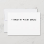 Kitsa Diva: Queen of Her doman サンキューカード (裏面)