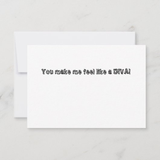 Kitsa Diva: Queen of Her doman サンキューカード (裏面)