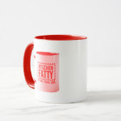 Kitschen Fat Kitschenふとっちょのロゴマグマグマグレッド マグカップ (正面左)