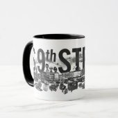 Kitschen Fatty S 9th St Mug Slick Black マグカップ (正面左)