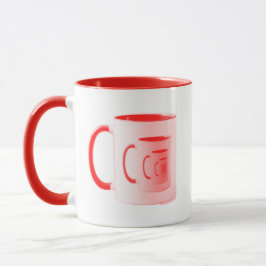 Kitschen Fotuph 5th DimensionロゴMug Diner Red マグカップ