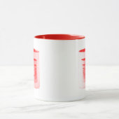 Kitschen Fotuph 5th DimensionロゴMug Diner Red マグカップ (中央)