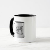Kitschen Fotuphi Kitschen脂肪のロゴMug Mug Black マグカップ (正面左)