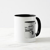 Kitschen Fotuphi Kitschen脂肪のロゴMug Mug Black マグカップ (正面右)