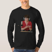 kitschly fabulous 50 s radio talk show tシャツ (正面)