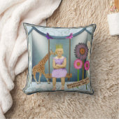 Kitschyヴィンテージキッド変更アートコラージュ クッション (ブランケット)