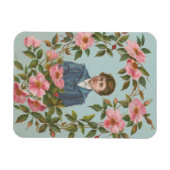 Kitschy Antique German Valentine's Card, 1884 マグネット (横)