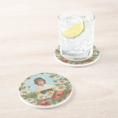 Kitschy Retro German Valentine's Card, 1884 コースター (側面)